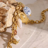 Gold Coastal Charm Necklace