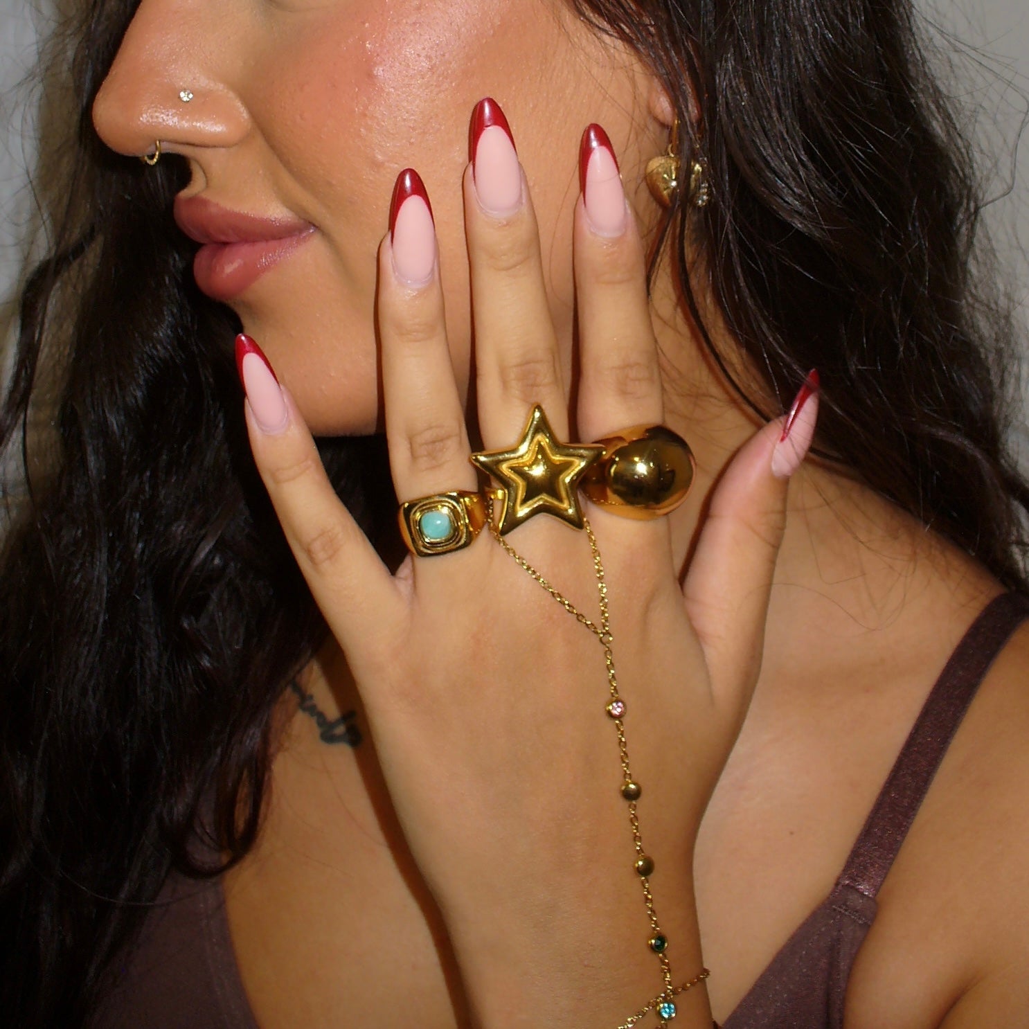 Astra Gold Ring - ILLUSIVE JEWELS USA