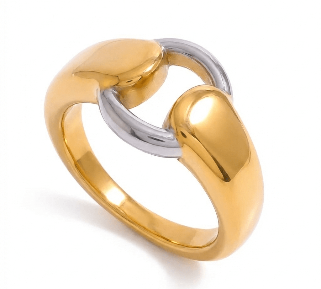 Avery Mixed Metal Ring - ILLUSIVE JEWELS USA