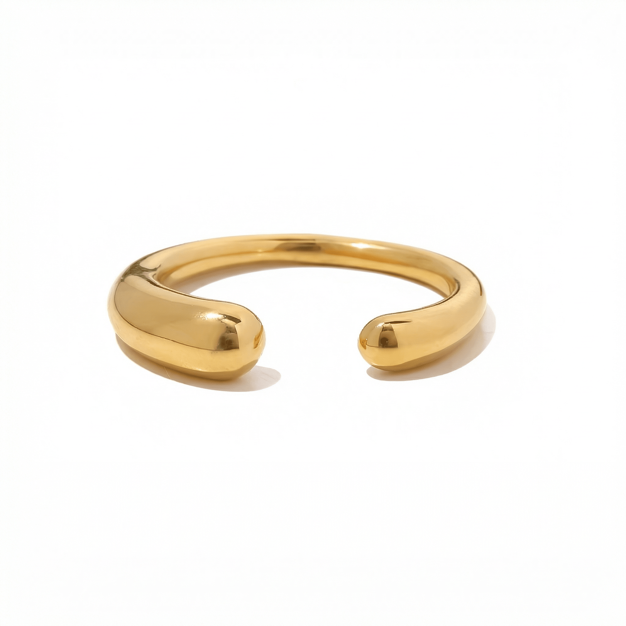Clea Gold Open Ring - ILLUSIVE JEWELS USA