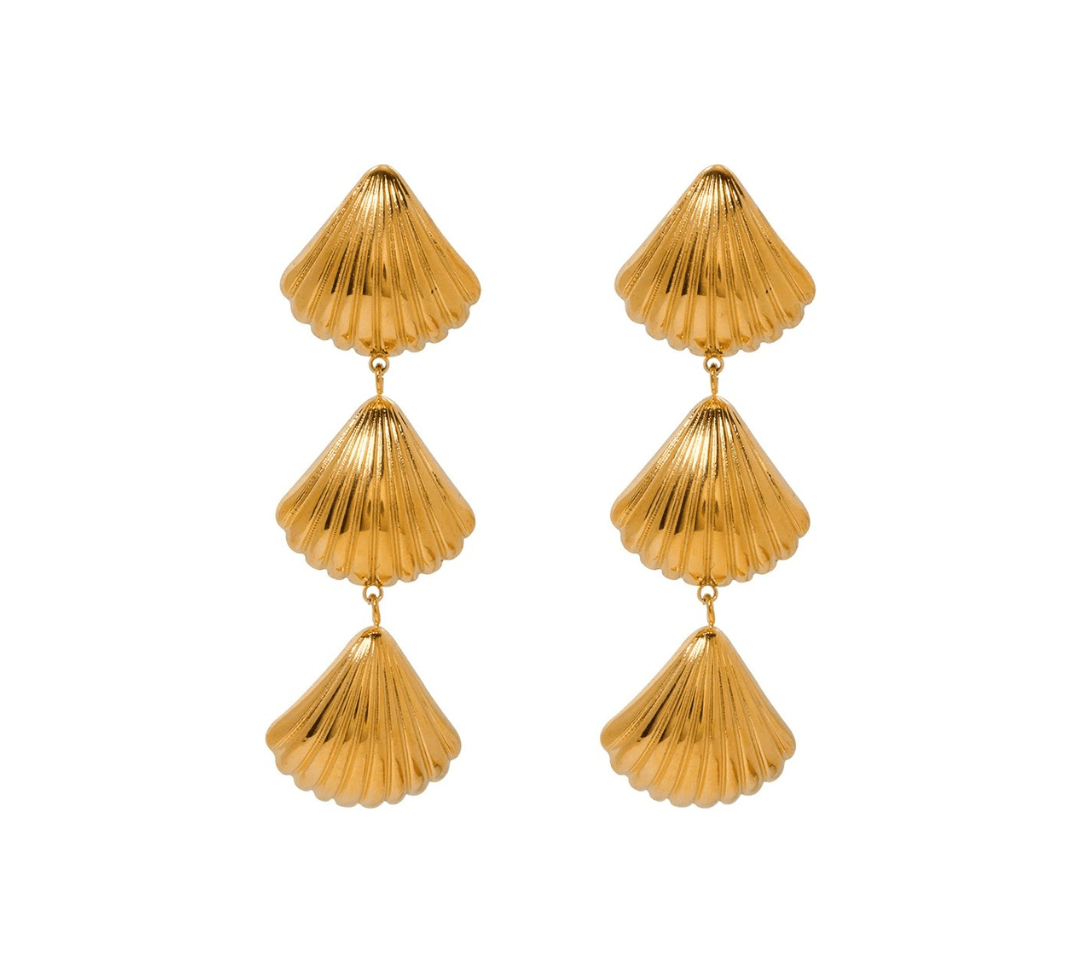 Dangling Shell Stud Earrings - ILLUSIVE JEWELS USA