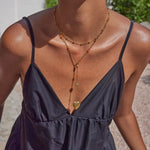 Elara Gold Heart Locket Necklace - ILLUSIVE JEWELS USA