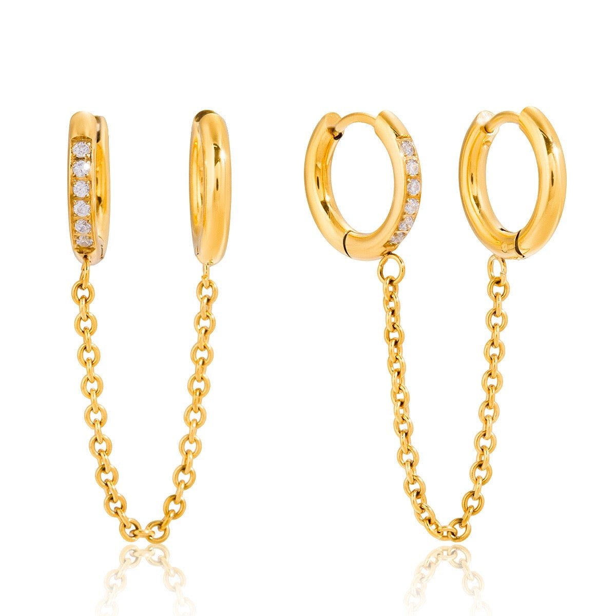 Esme Stack It Huggie Earrings - ILLUSIVE JEWELS USA
