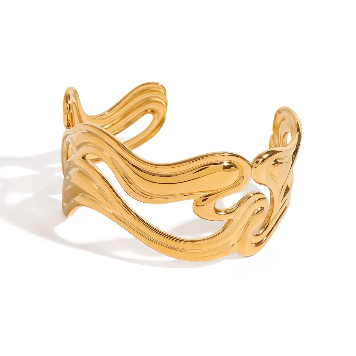 Geometric Chunky Bracelet - ILLUSIVE JEWELS USA