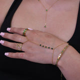 Jade Hand Chain - ILLUSIVE JEWELS USA