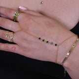 Jade Hand Chain - ILLUSIVE JEWELS USA