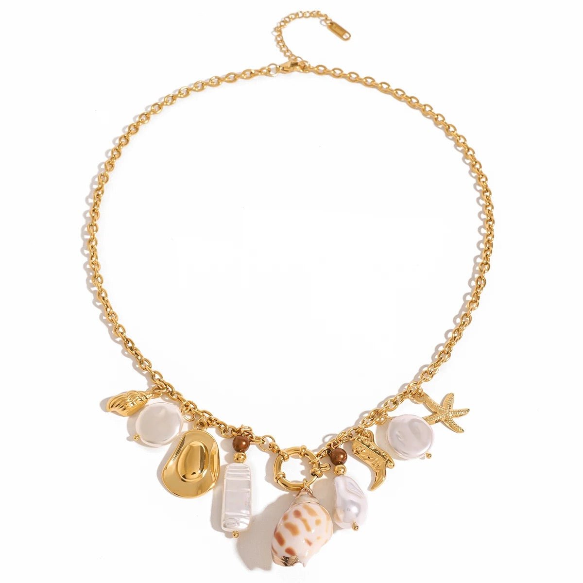 Love from the Sea Charm Necklace - ILLUSIVE JEWELS USA