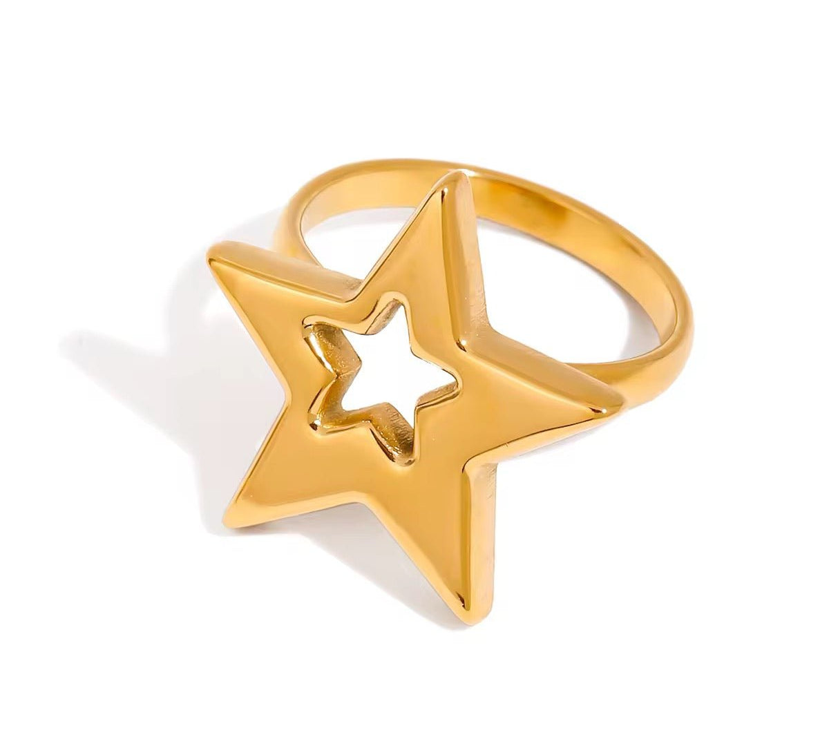 Luna Gold Ring - ILLUSIVE JEWELS USA