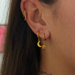 Lunar Huggie Earrings Set - ILLUSIVE JEWELS USA