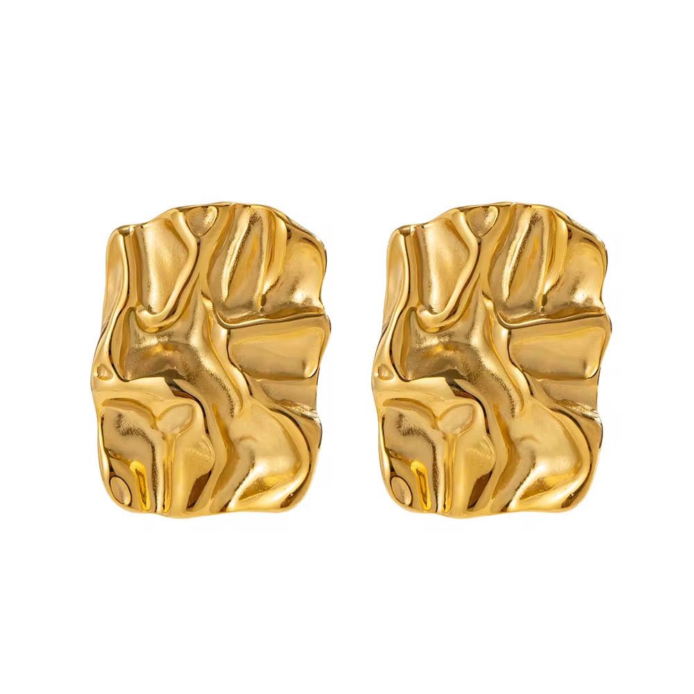 Maple Stud Earrings - ILLUSIVE JEWELS USA