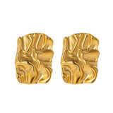 Maple Stud Earrings - ILLUSIVE JEWELS USA