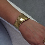 Milo Gold Bangle - ILLUSIVE JEWELS USA