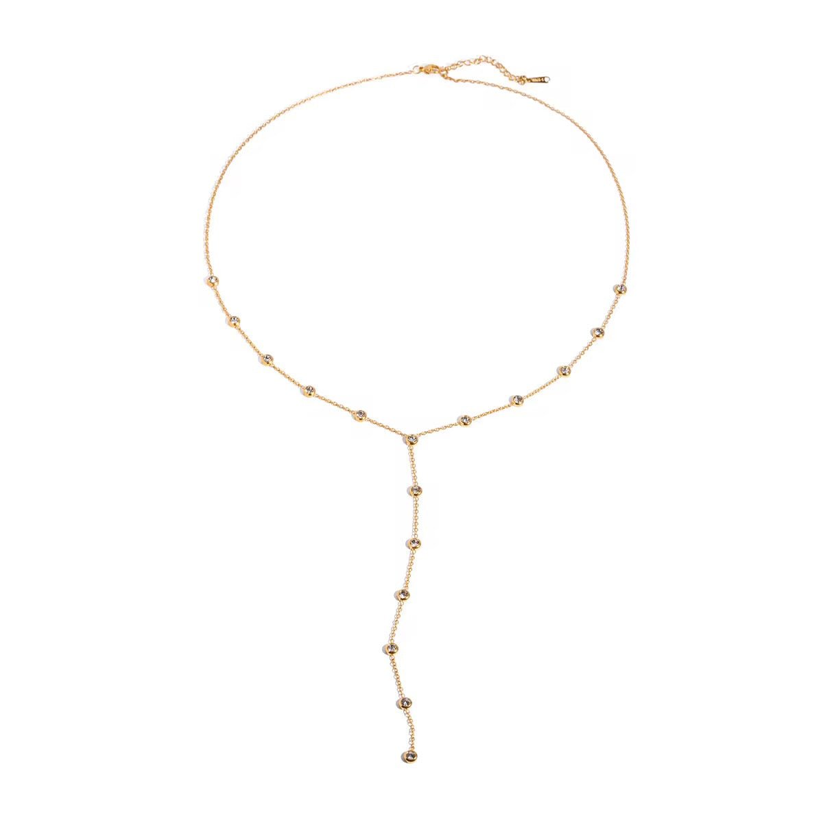 Nova Dangling Gemstone Necklace - ILLUSIVE JEWELS USA