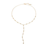 Nova Dangling Gemstone Necklace - ILLUSIVE JEWELS USA