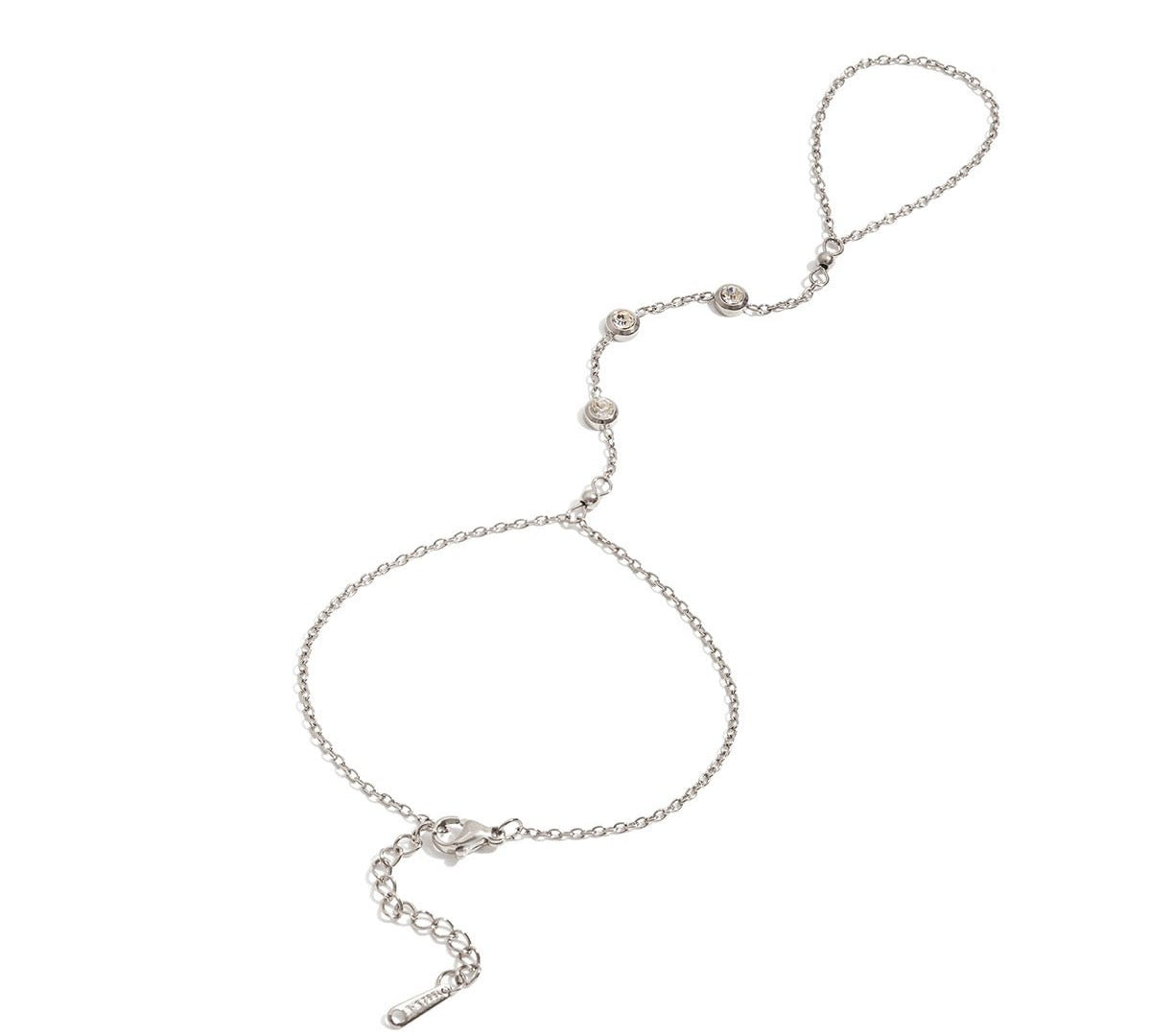 Nova Silver Hand Chain - ILLUSIVE JEWELS USA