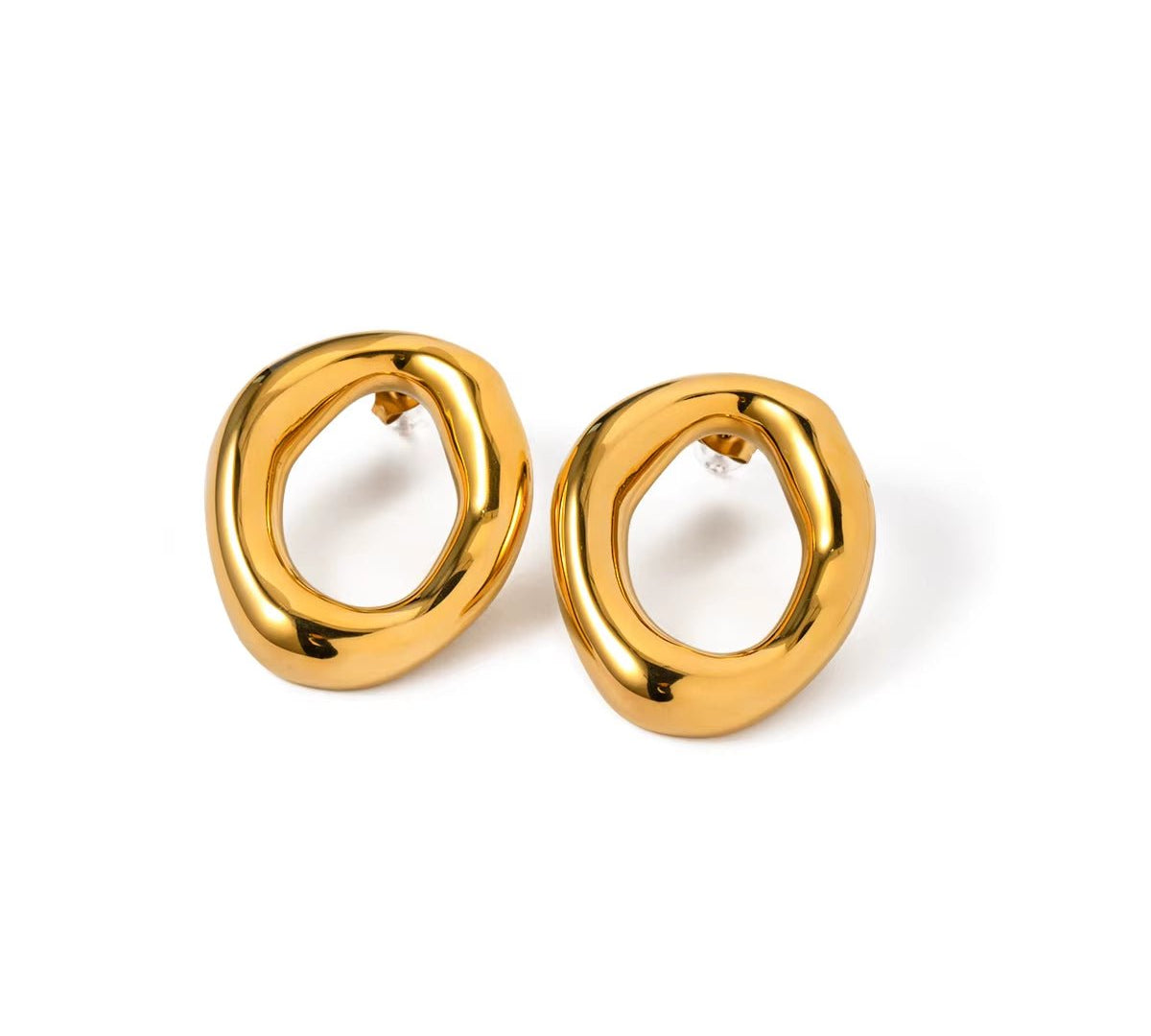 Organic Studs Earrings - ILLUSIVE JEWELS USA