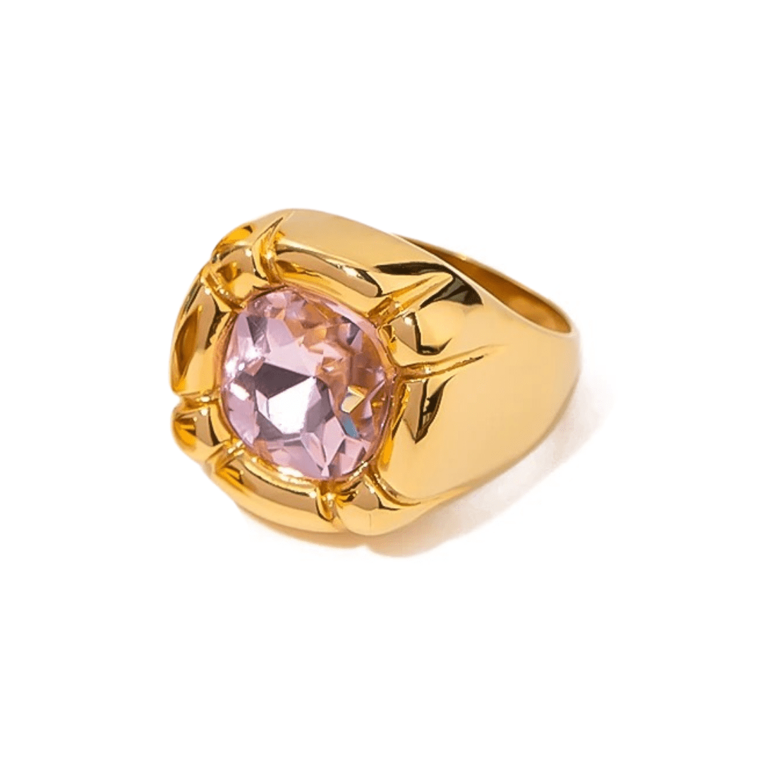 Pink Treasure Ring - ILLUSIVE JEWELS USA