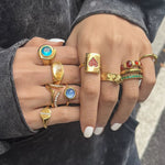 Romy Gold Ring - ILLUSIVE JEWELS USA