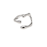 Silver Geometric Ring - ILLUSIVE JEWELS USA