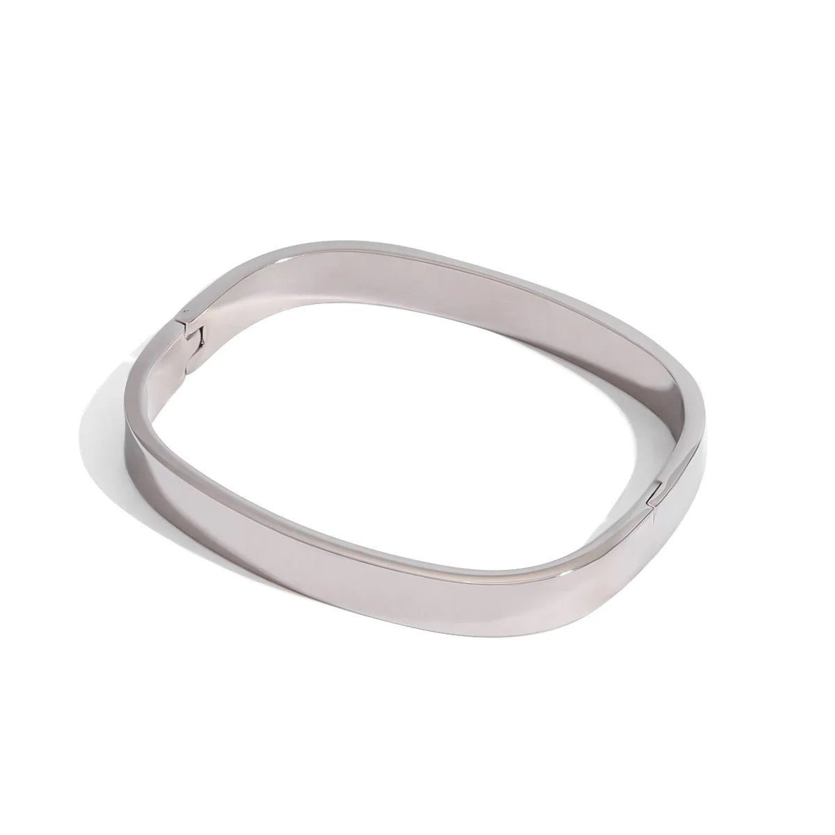 Silver Minimalist Bangle - ILLUSIVE JEWELS USA