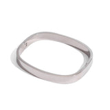 Silver Minimalist Bangle - ILLUSIVE JEWELS USA