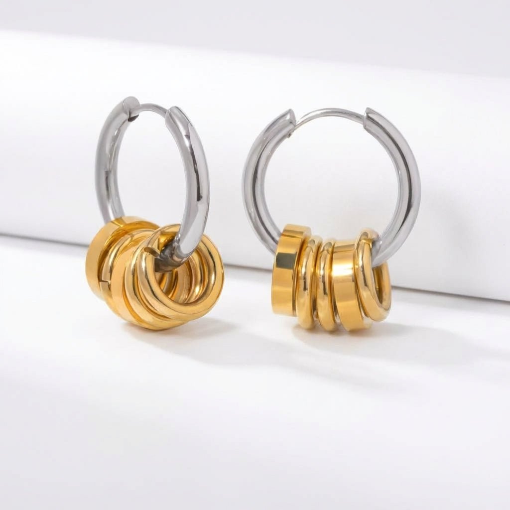 Stack It Earrings - ILLUSIVE JEWELS USA