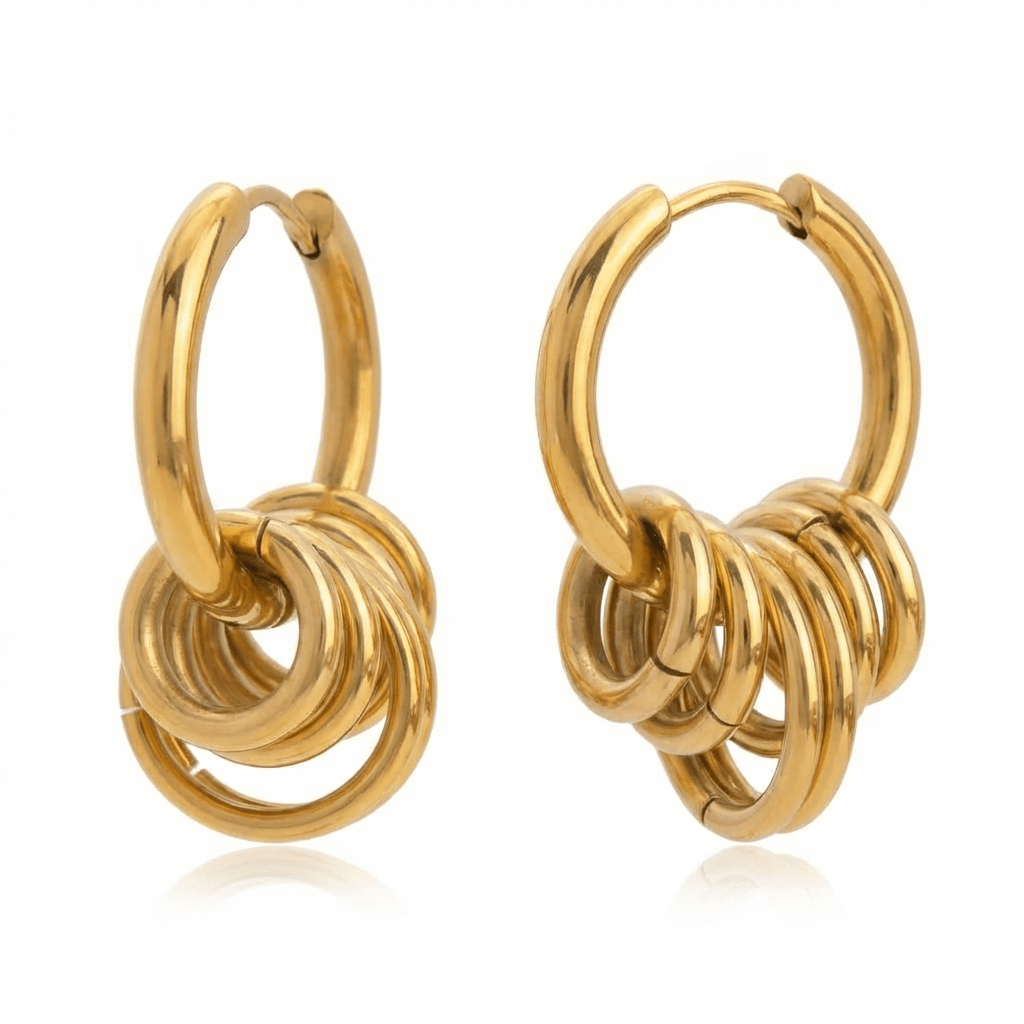 Stack It Earrings - ILLUSIVE JEWELS USA