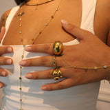 Stellar Gold Ring - ILLUSIVE JEWELS USA
