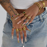 Stellar Gold Ring - ILLUSIVE JEWELS USA